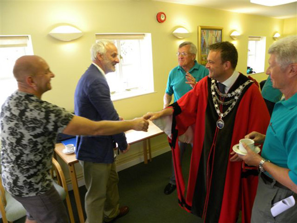 Meeting the Mayor, Andy Hampton