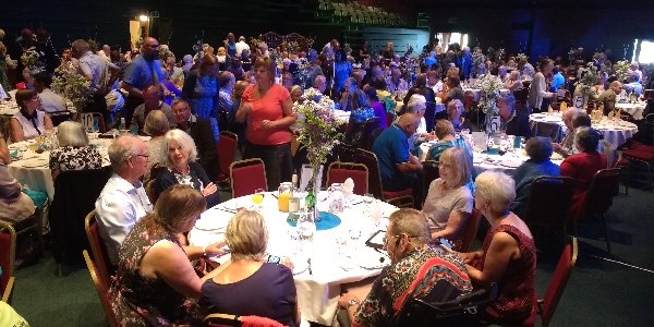 Awards ceremony at Ferneham Hall, Fareham