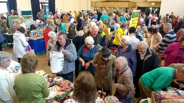 A Busy Charities Fair